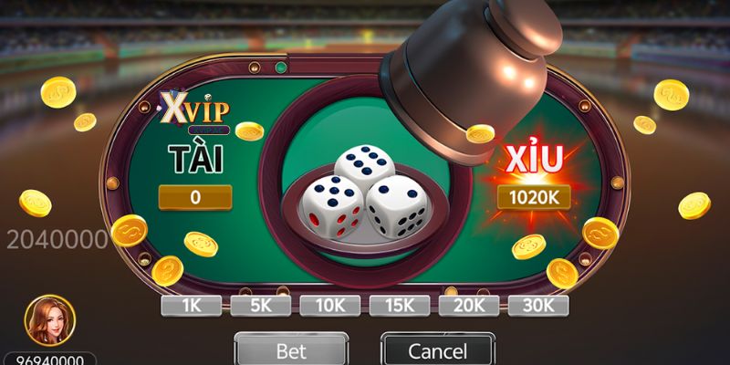 Game tài xỉu online Xvip luôn được yêu thích và lựa chọn