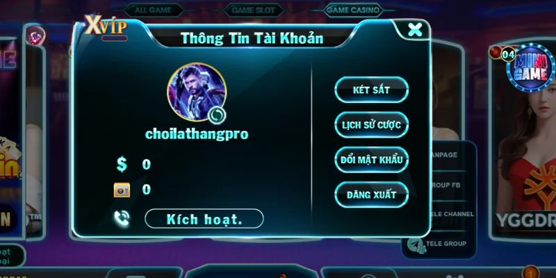 Các bước rút tiền tại Xvip đơn giản, dễ hiểu