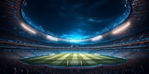 sân bóng đá đạt chuẩn FIFA có đèn chiếu sáng